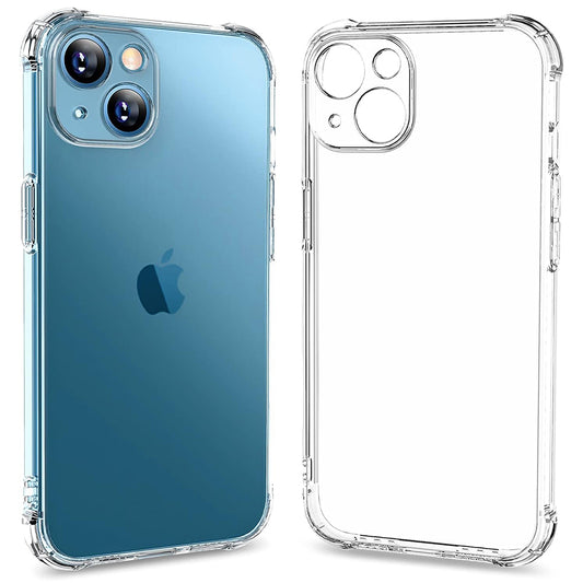Kuori Apple iPhone 13:lle, Techsuit, Iskunkestävä Kirkas, Läpinäkyvä