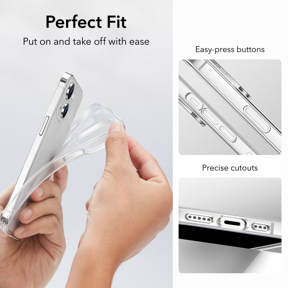 Kotelo Apple iPhone 14 / 13, ESR, Project Zero, Läpinäkyvä