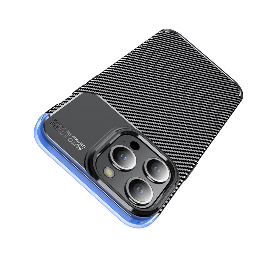 Suojakotelo Apple iPhone 14 Prolle, Techsuit, CarbonFiber, Musta