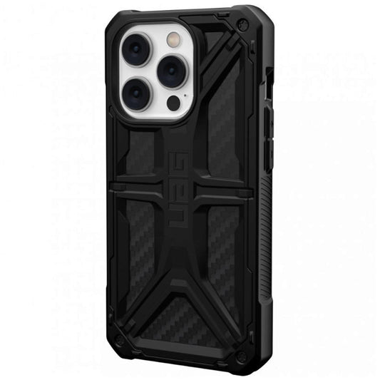 Kuori Apple iPhone 14 Pro:lle, Urban Armor Gear, Monarch Carbon, Musta