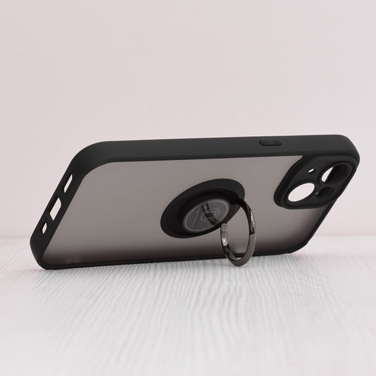 Kuori Apple iPhone 14:lle, Techsuit, Glinth, Musta