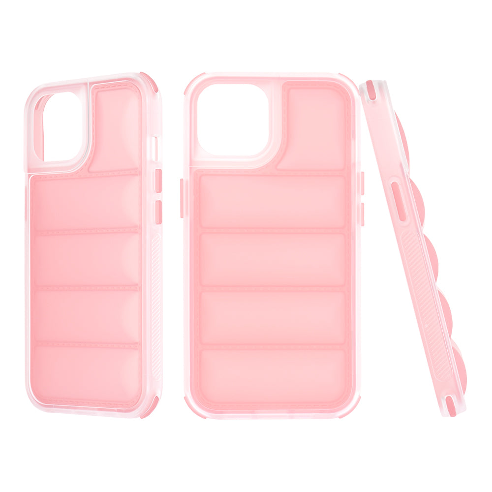 Kotelo Apple iPhone 14:lle, Techsuit, Wave Shield, Vaaleanpunainen