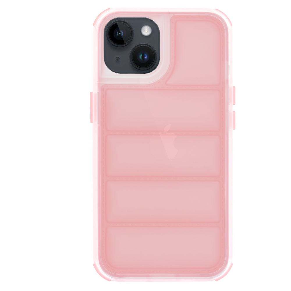Kotelo Apple iPhone 14:lle, Techsuit, Wave Shield, Vaaleanpunainen