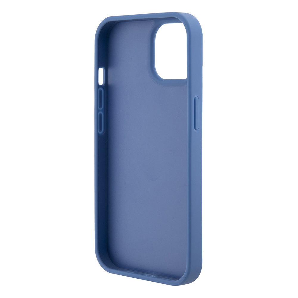 Kotelo Apple iPhone 15:lle, Guess, Crossbody 4G Metal Logo, Sininen