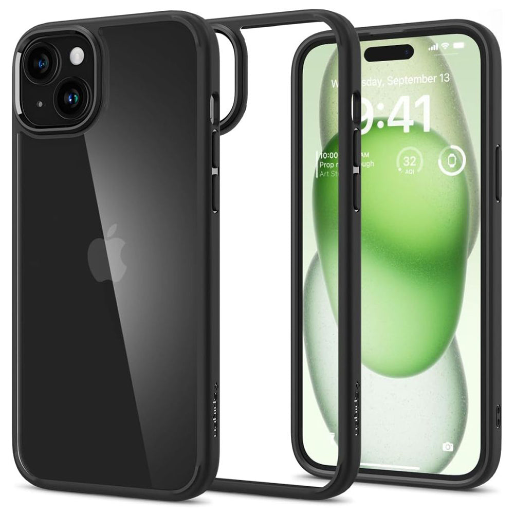 Kotelo Apple iPhone 15 Plus, Spigen, Ultra Hybrid, Mattamusta