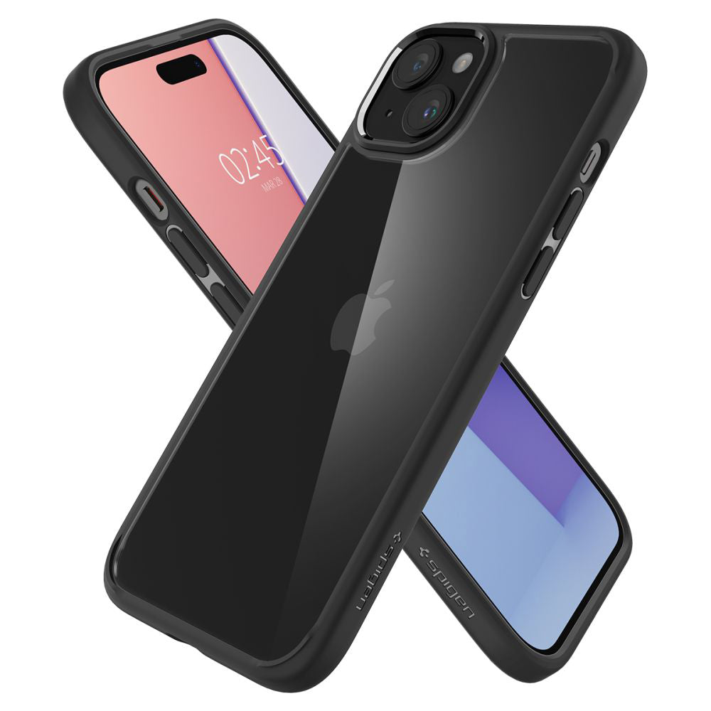 Kotelo Apple iPhone 15 Plus, Spigen, Ultra Hybrid, Mattamusta