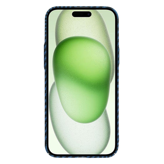 Kuori Apple iPhone 15 Plus:lle, Techsuit, Carbonite FiberShell, Turkoosi