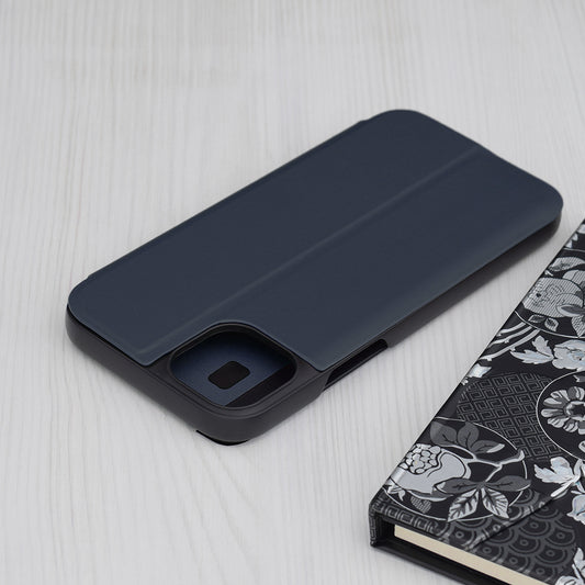 Kuori Apple iPhone 15 Plus -puhelimelle, Techsuit, eFold, Tummansininen