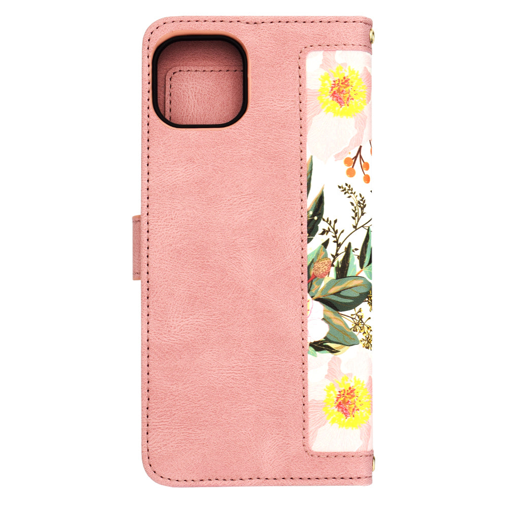 Kuori Apple iPhone 15 Plus:lle, Techsuit, FlipCraft, Vaaleanpunainen