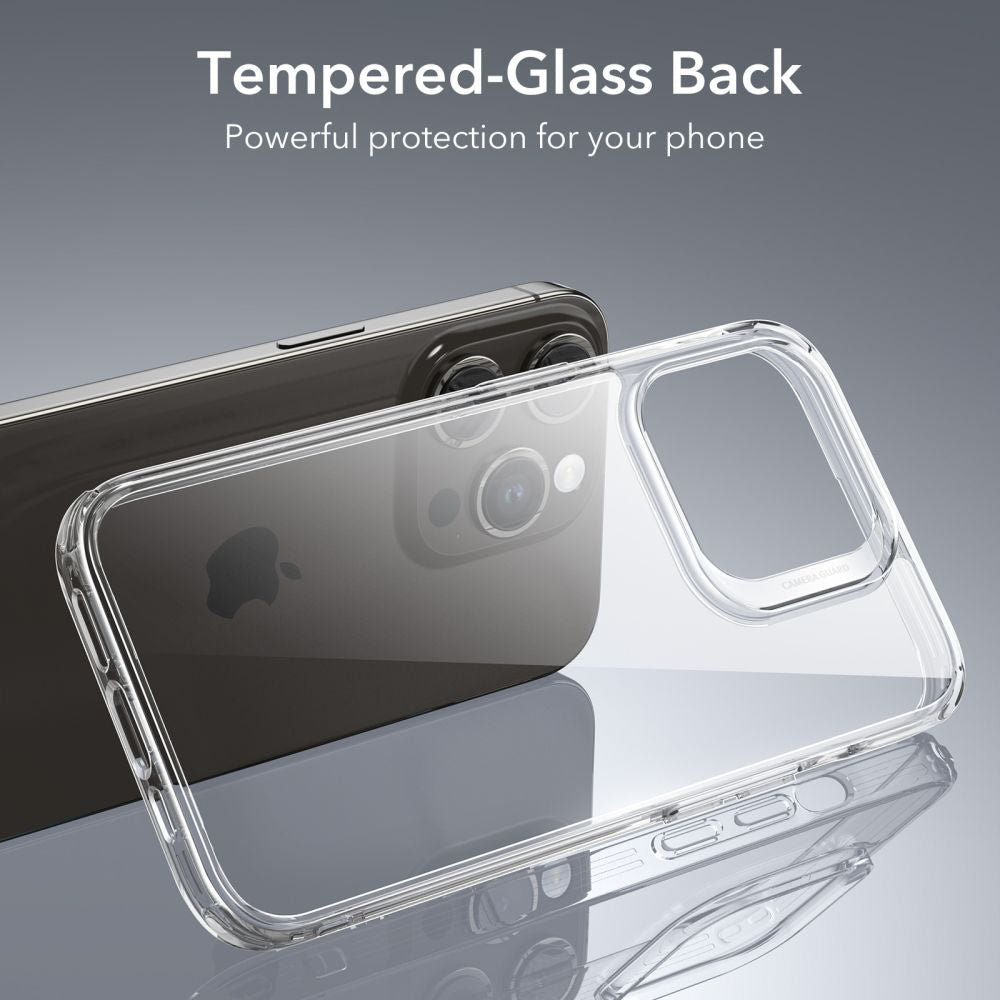 Kotelo Apple iPhone 15 Prolle, ESR, Ice Shield, Läpinäkyvä