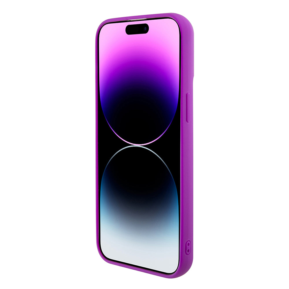 Kotelo Apple iPhone 15 Pro Maxille, Guess, Disco Metal Script, Fuksia
