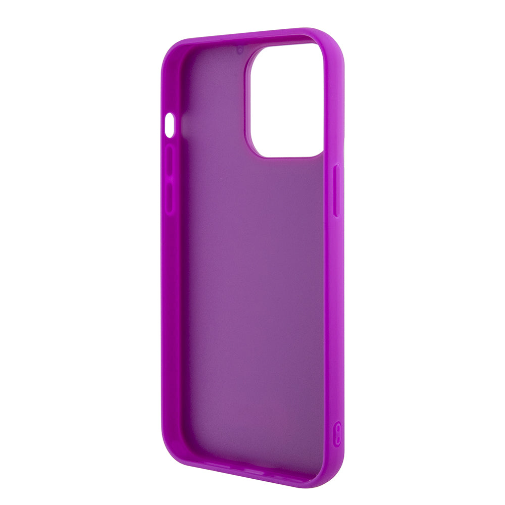 Kotelo Apple iPhone 15 Pro Maxille, Guess, Disco Metal Script, Fuksia