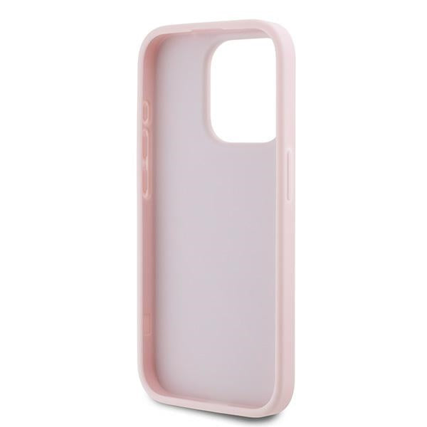 Kotelo Apple iPhone 15 Pro Max:lle, Karl Lagerfeld, Diagonal Quilted Script, Pinkki