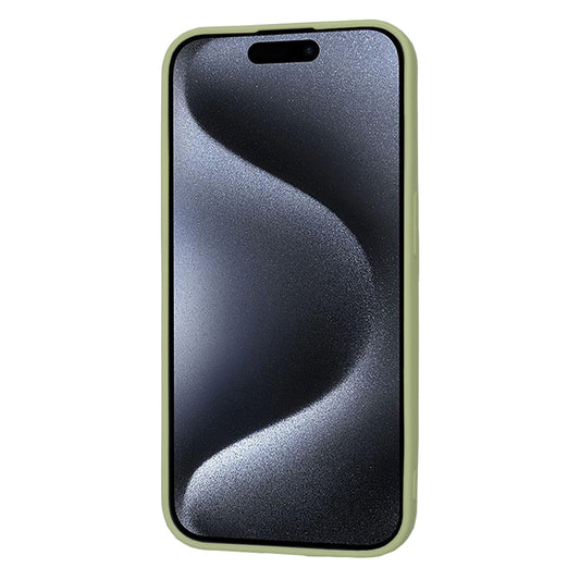 Kotelo Apple iPhone 15 Prolle, Techsuit, SoftFlex, Matcha