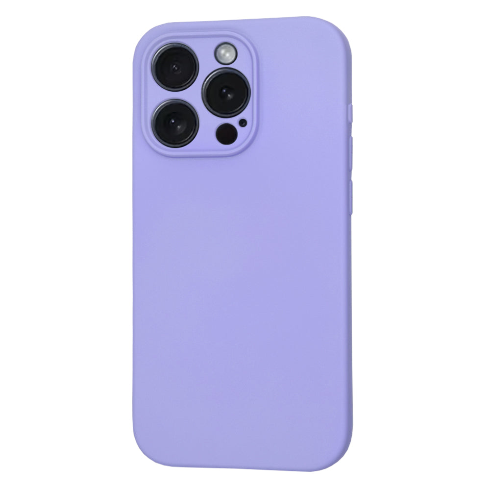 Kotelo Apple iPhone 15 Prolle, Techsuit, SoftFlex, Vaaleanvioletti