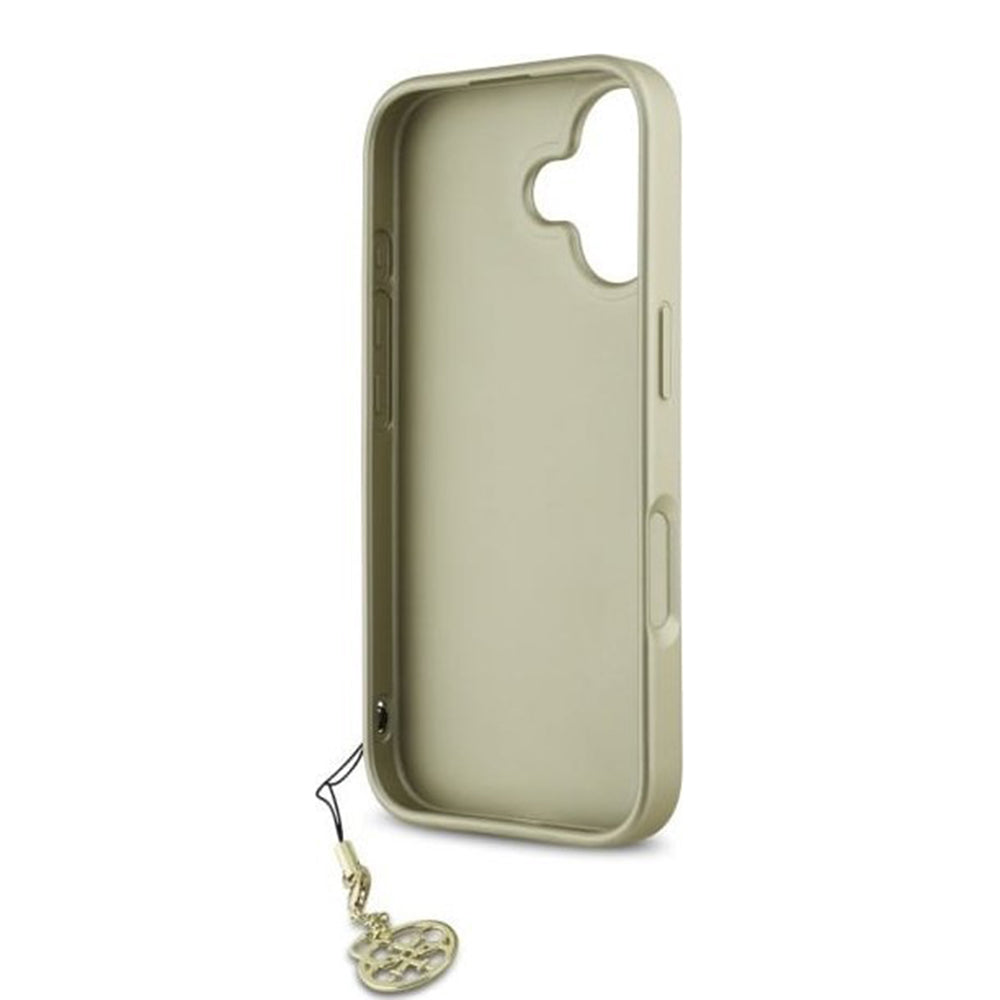 Suojakotelo Apple iPhone 16 Plus, Guess, 4G Charm, Musta