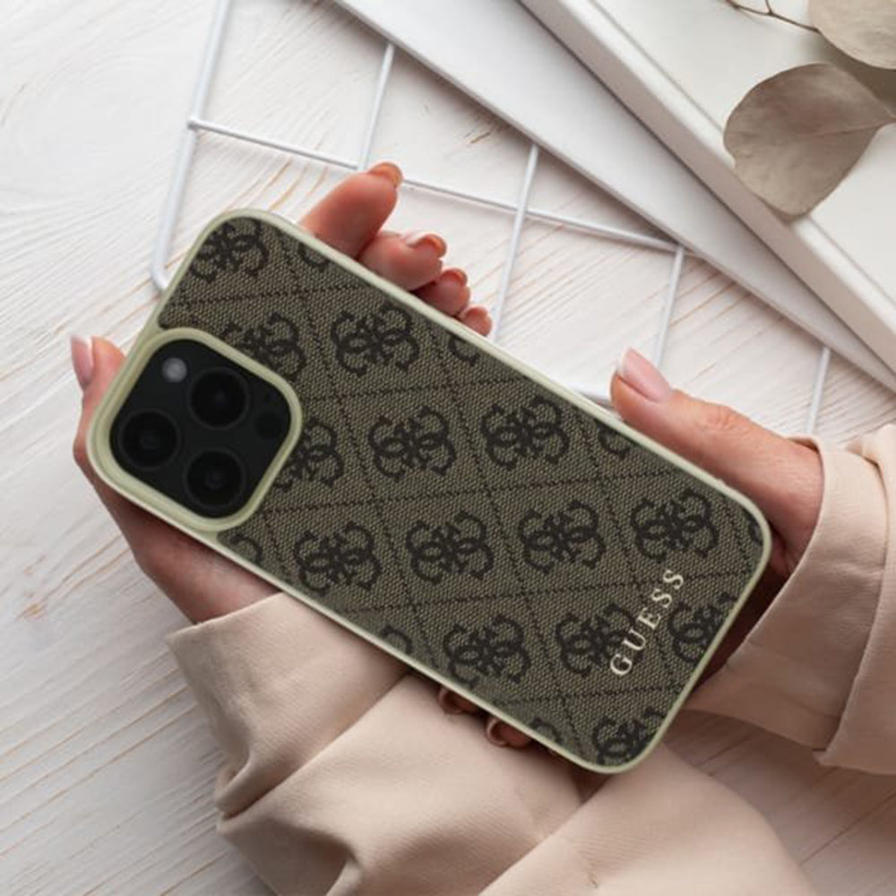 Suojakotelo Apple iPhone 16 Plus, Guess, 4G Charm, Musta