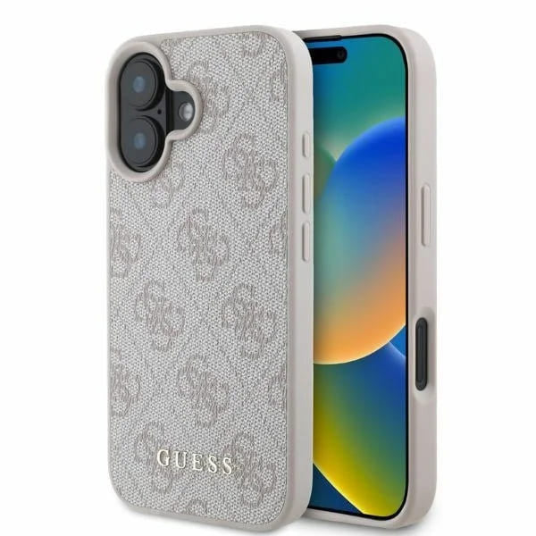 Suojakotelo Apple iPhone 16 Plus, Guess, 4G Classic, Pinkki