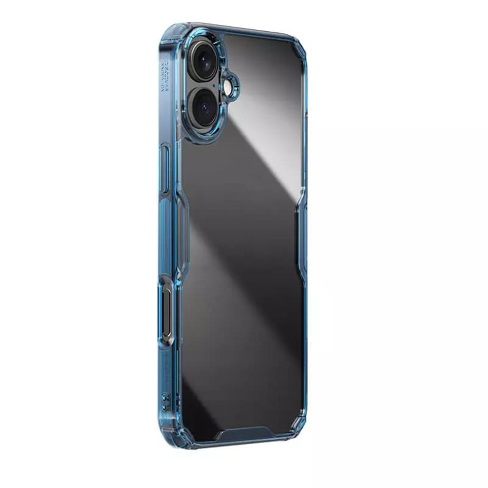 Kuori Apple iPhone 16 Plusille, Nillkin, Nature Pro, Sininen