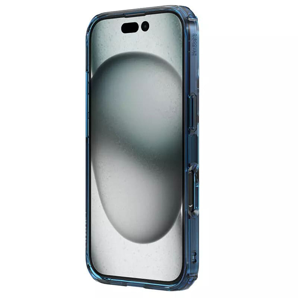 Kuori Apple iPhone 16 Plusille, Nillkin, Nature Pro, Sininen