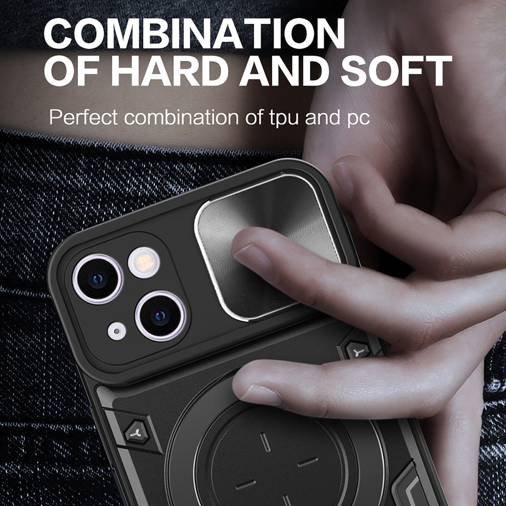 Kuori Apple iPhone 16 Plus:lle, Techsuit, CamGuard Pro, Vaaleanpunakultainen