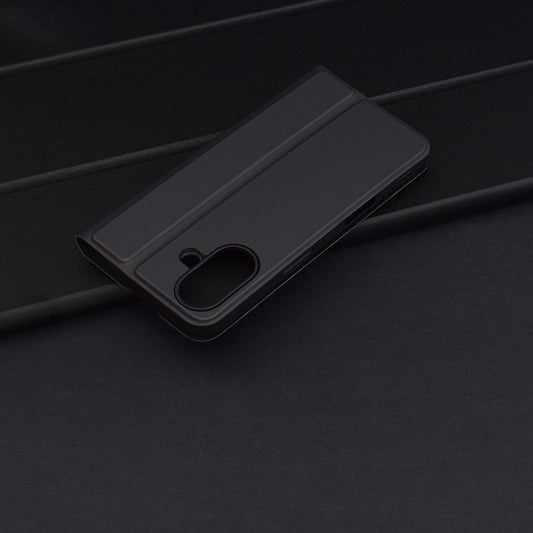Kuori Apple iPhone 16 Plus:lle, Techsuit, Magskin Book, Musta