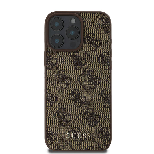 Suojakotelo Apple iPhone 16 Prolle, Guess, 4G Classic, Musta