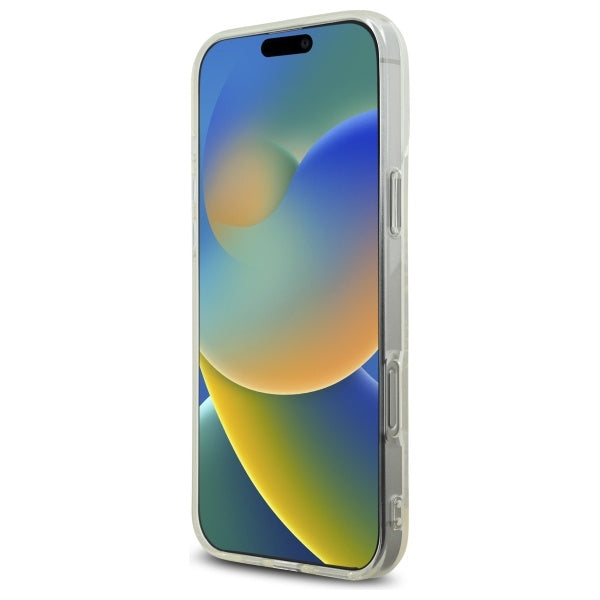 Kotelo Apple iPhone 16 Pro Max:lle, Karl Lagerfeld, IML Rhinestones Transparent Logo, Läpinäkyvä