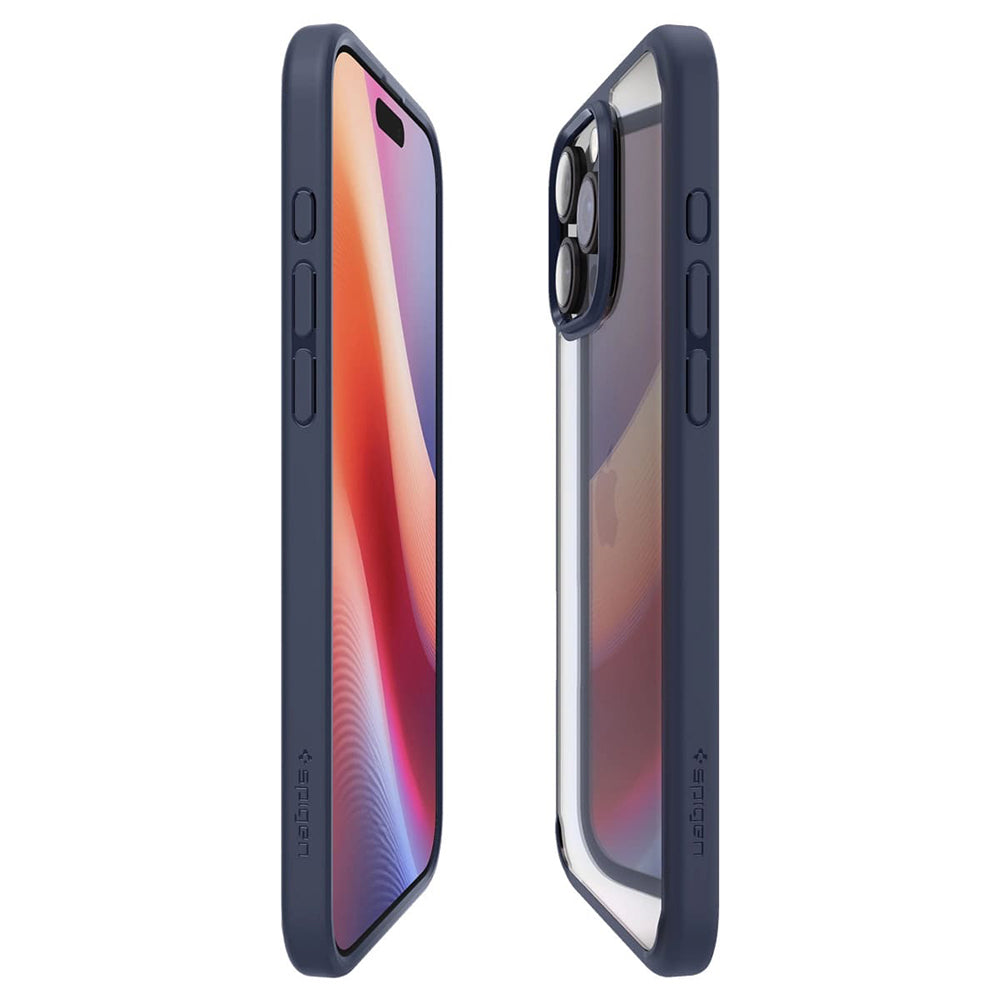 Kotelo Apple iPhone 16 Pro Max:lle, Spigen, Ultra Hybrid, Tummansininen