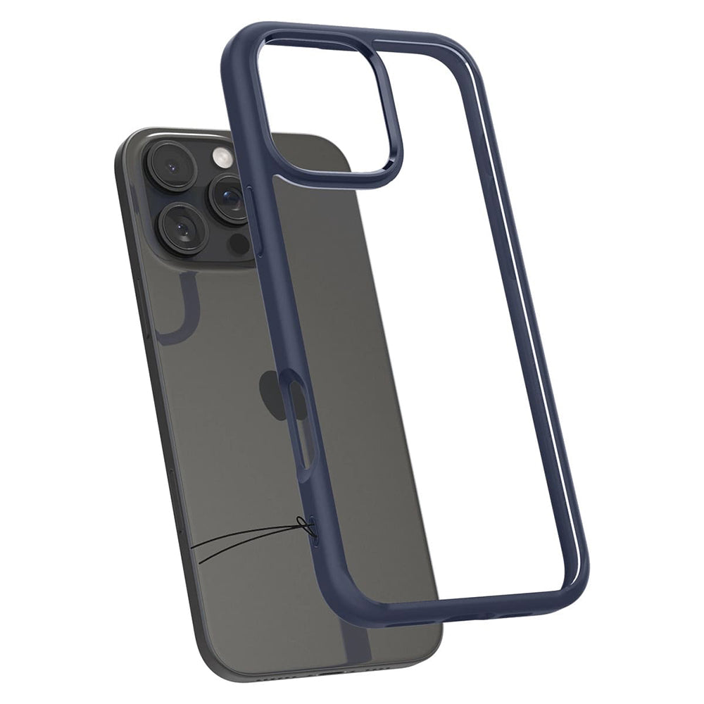 Kotelo Apple iPhone 16 Pro Max:lle, Spigen, Ultra Hybrid, Tummansininen