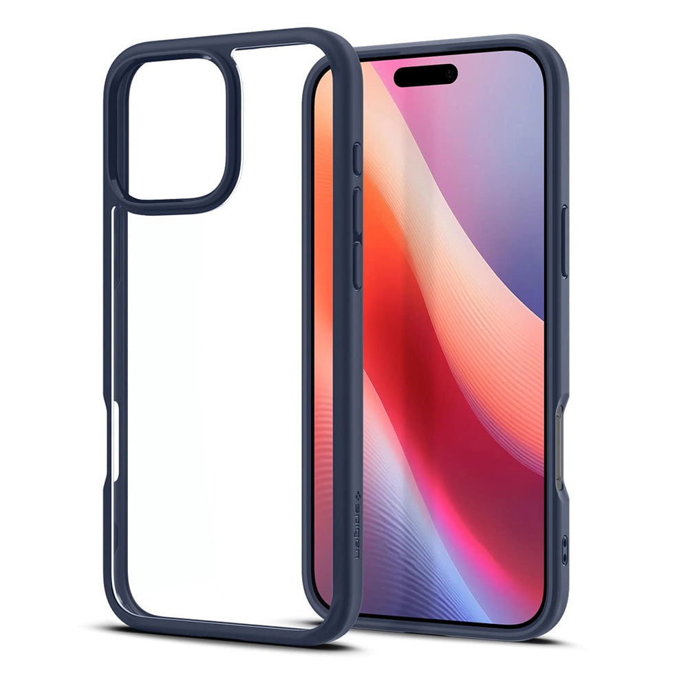 Kotelo Apple iPhone 16 Pro Max:lle, Spigen, Ultra Hybrid, Tummansininen