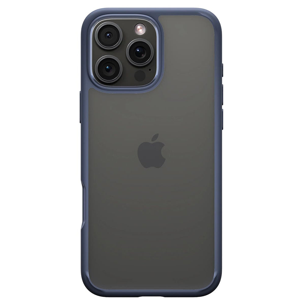 Kotelo Apple iPhone 16 Pro Max:lle, Spigen, Ultra Hybrid, Tummansininen