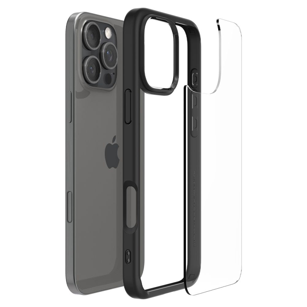 Kotelo Apple iPhone 16 Pro Max, Spigen, Ultra Hybrid, Mattamusta ACS07996