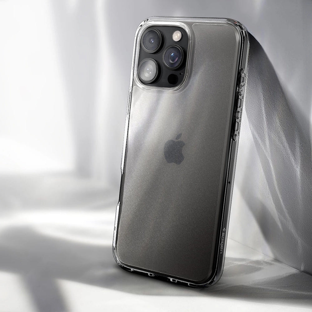 Kotelo Apple iPhone 16 Pro Max, Spigen, Ultra Hybrid, Satinoitu Läpinäkyvä ACS07993
