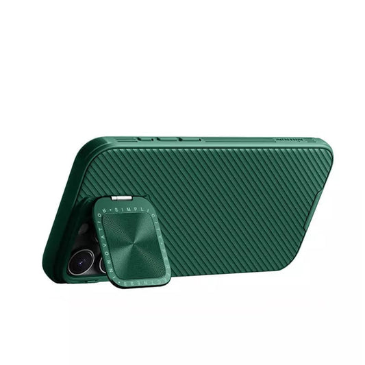 Kuori Apple iPhone 16 Pro:lle, Nillkin, CamShield Prop, Vihreä