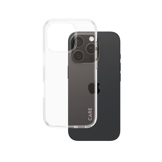 Suojakotelo Apple iPhone 16 Prolle, PanzerGlass, Care Urban Combat, Läpinäkyvä