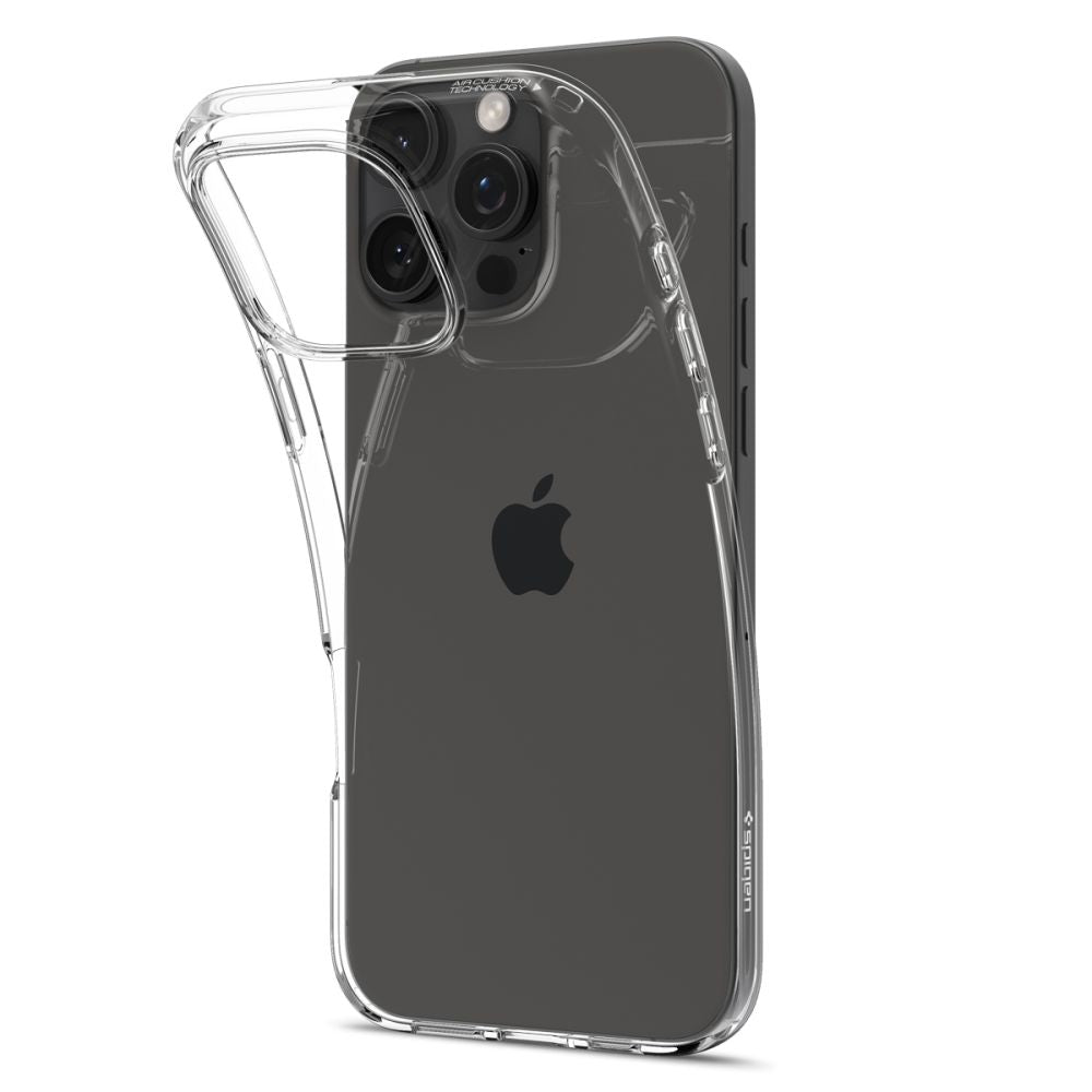 Kotelo Apple iPhone 16 Prolle, Spigen, Liquid Crystal, Läpinäkyvä ACS08112