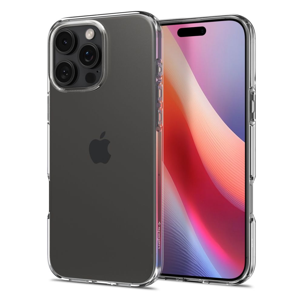Kotelo Apple iPhone 16 Prolle, Spigen, Liquid Crystal, Läpinäkyvä ACS08112