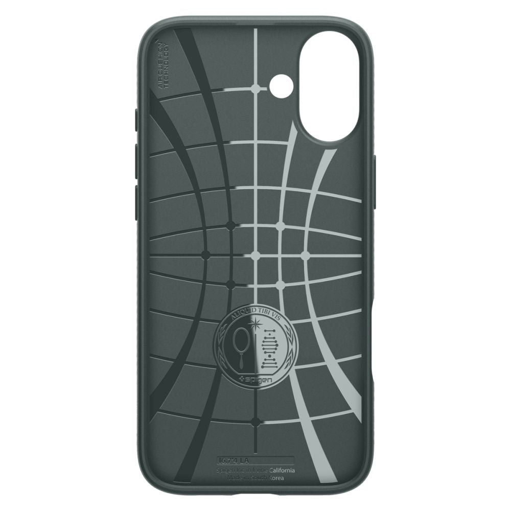 Kotelo Apple iPhone 16:lle, Spigen, Liquid Air, Vihreä