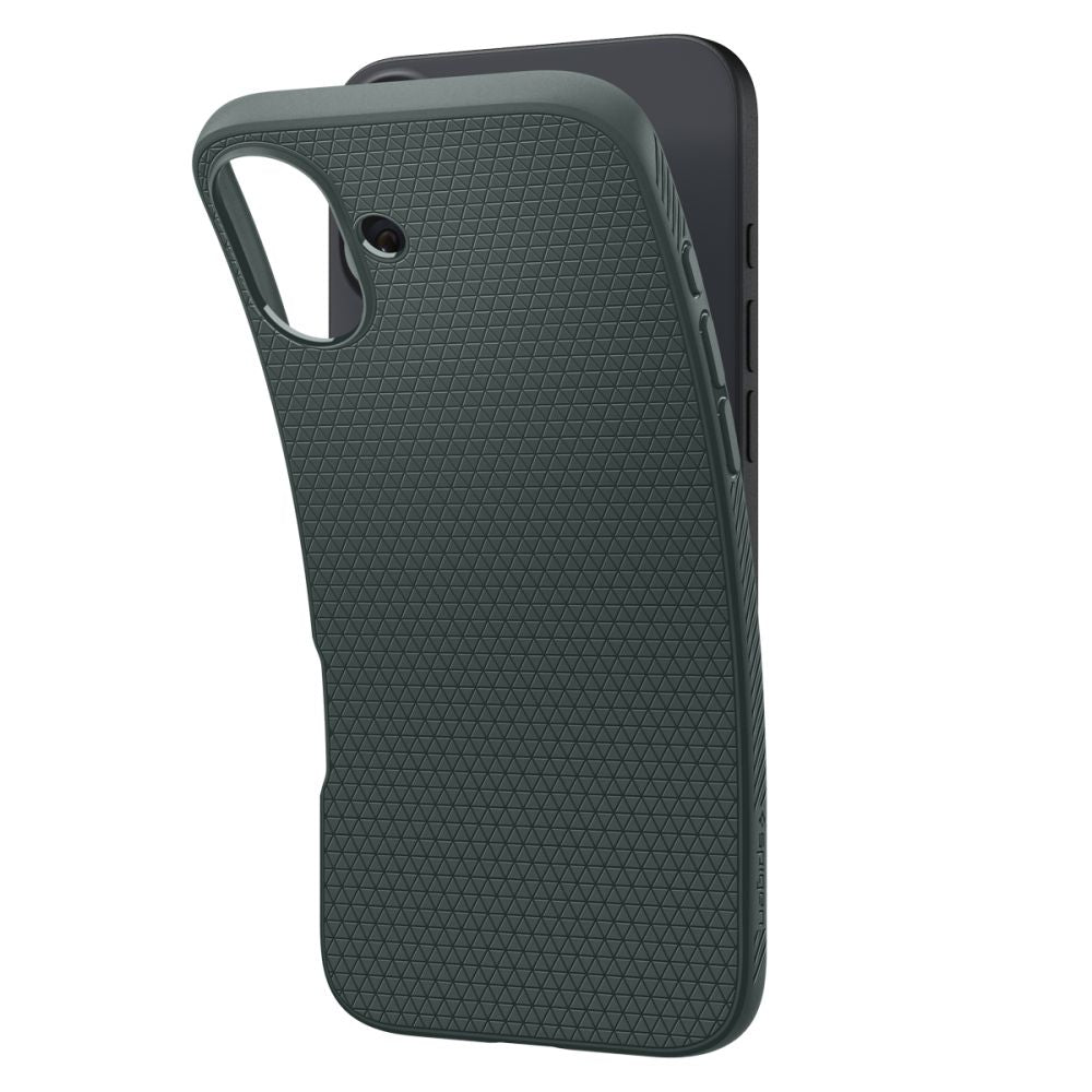 Kotelo Apple iPhone 16:lle, Spigen, Liquid Air, Vihreä