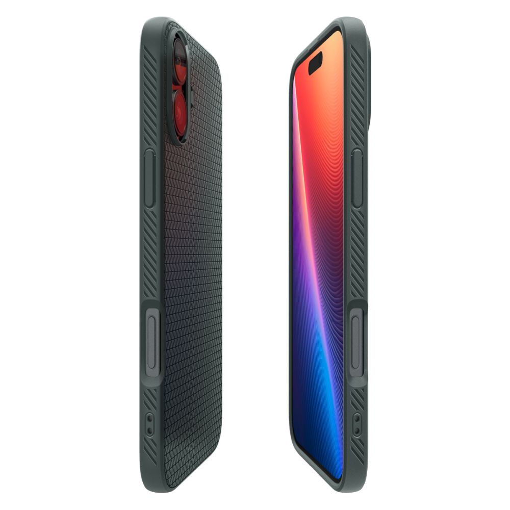 Kotelo Apple iPhone 16:lle, Spigen, Liquid Air, Vihreä
