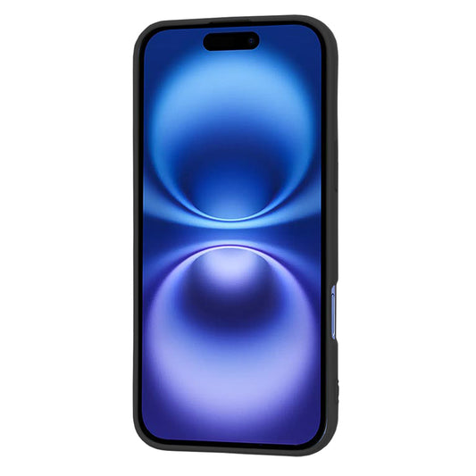 Kuori Apple iPhone 16:lle, Techsuit, SoftFlex, Musta