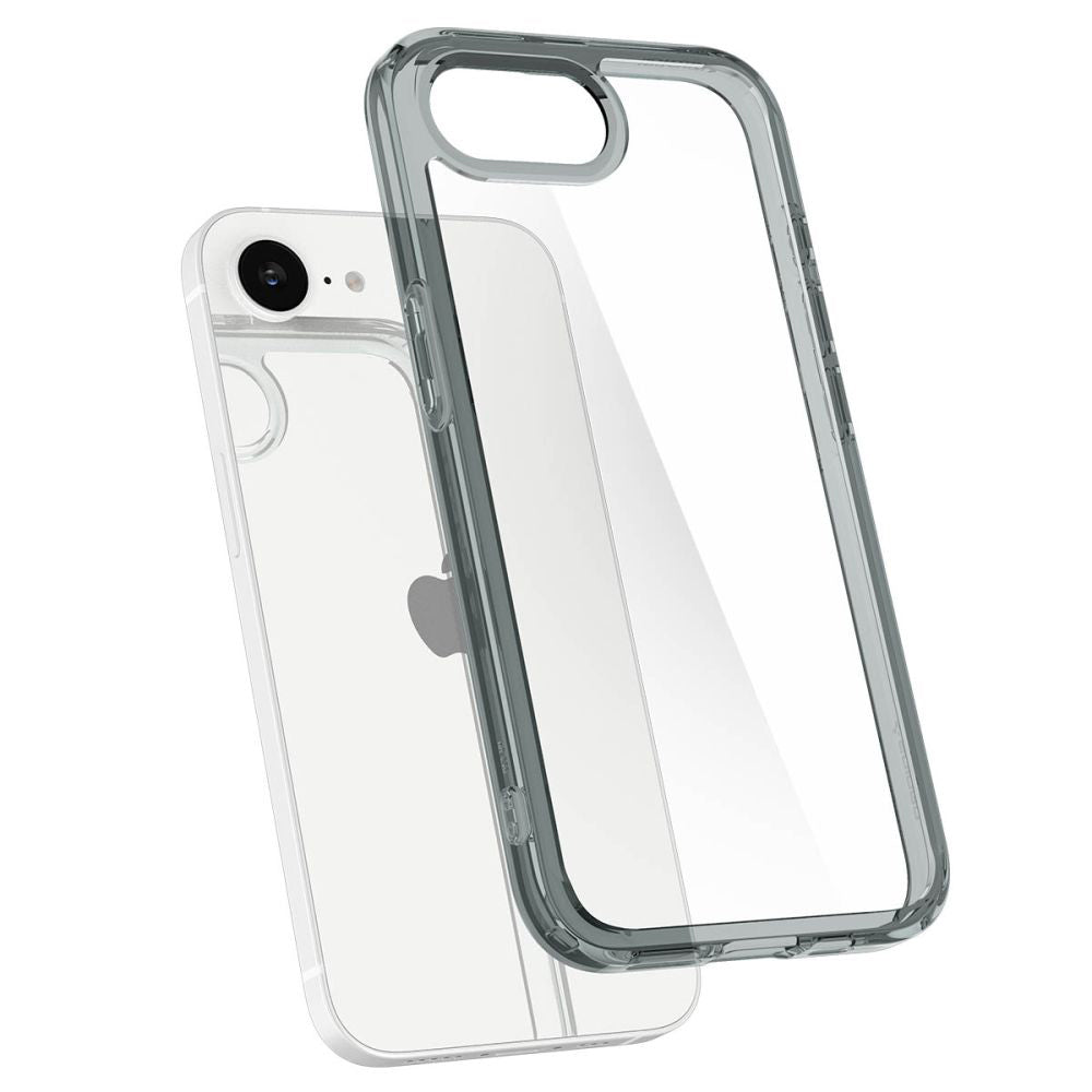 Suojakotelo Apple iPhone 17e / 16e, Spigen, Ultra Hybrid, Savunharmaa ACS09531