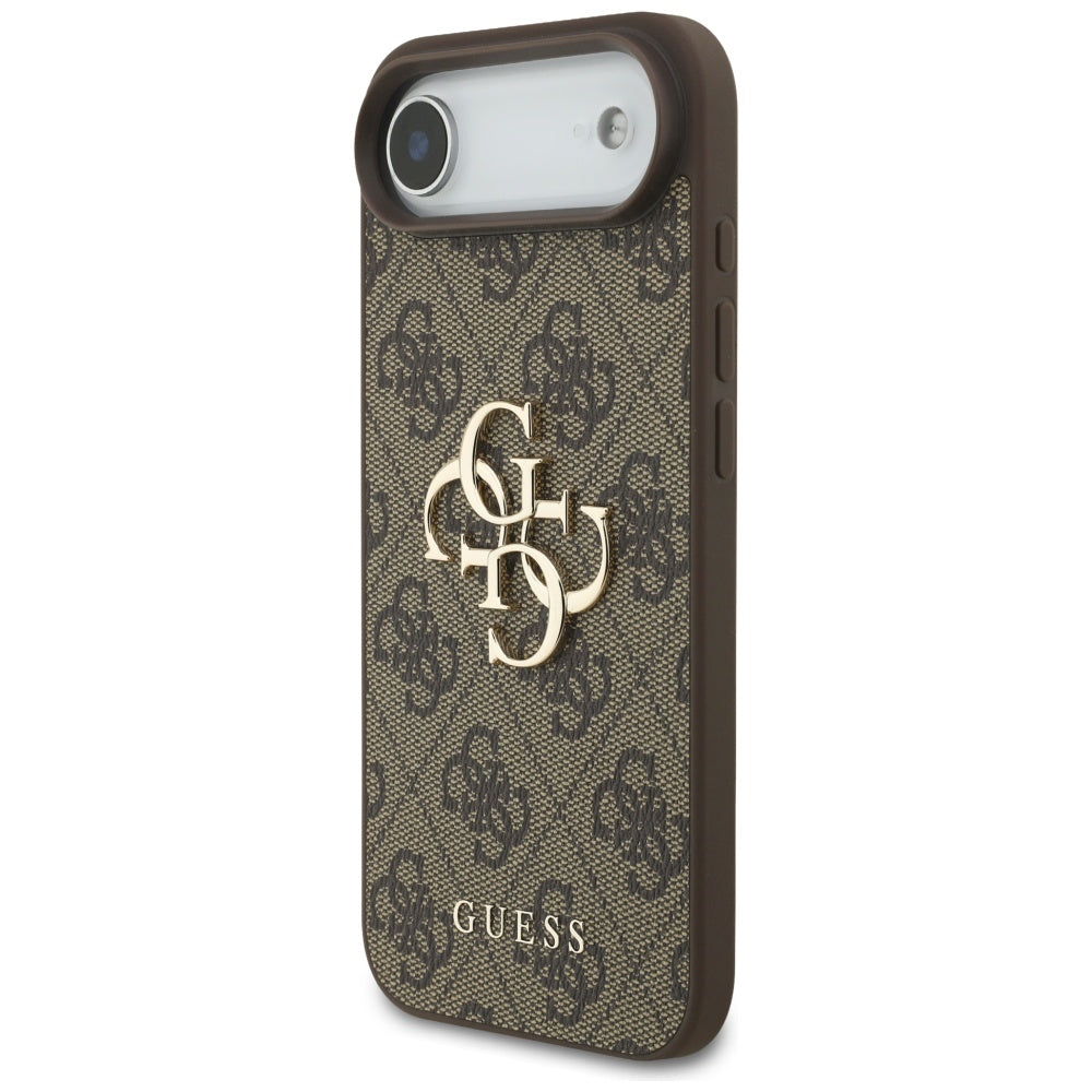 Suojakotelo Apple iPhone 17 Air, Guess, 4G Big Logo, Ruskea