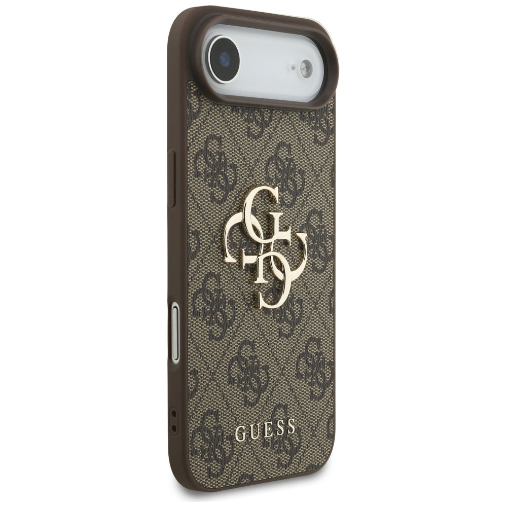 Suojakotelo Apple iPhone 17 Air, Guess, 4G Big Logo, Ruskea