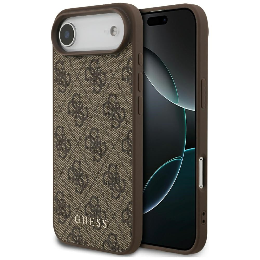 Kotelo Apple iPhone 17 Air, Guess, 4G Classic, Ruskea