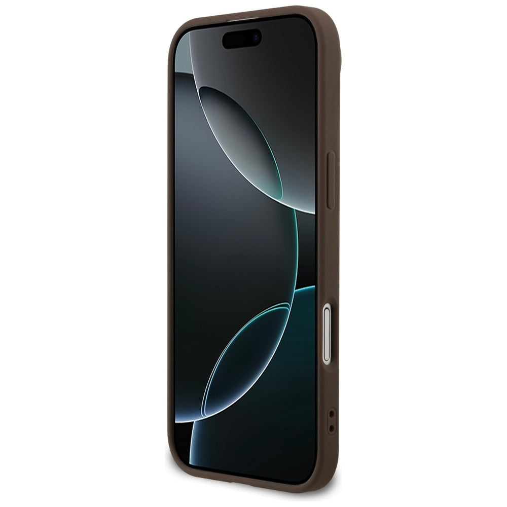 Kotelo Apple iPhone 17 Air, Guess, 4G Classic, Ruskea