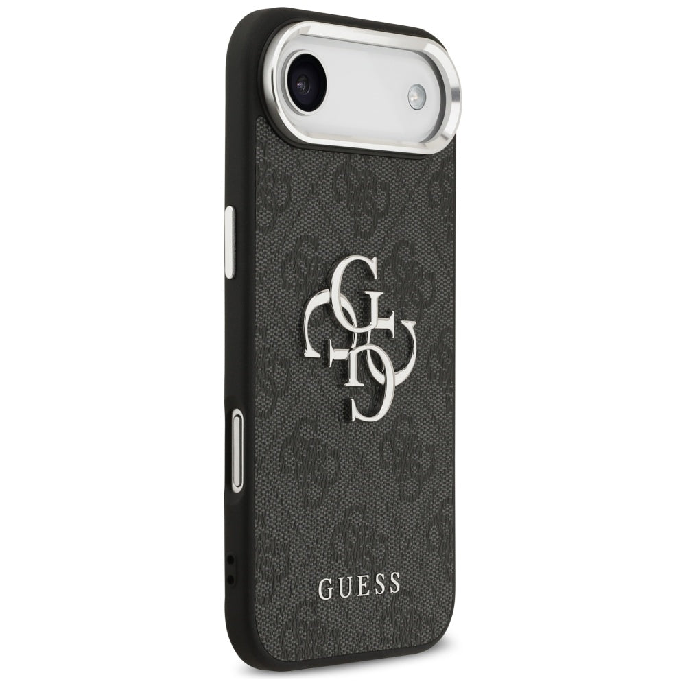 Suojakotelo Apple iPhone 17 Air, Guess, Big 4G Logo Classic, Musta Hopea
