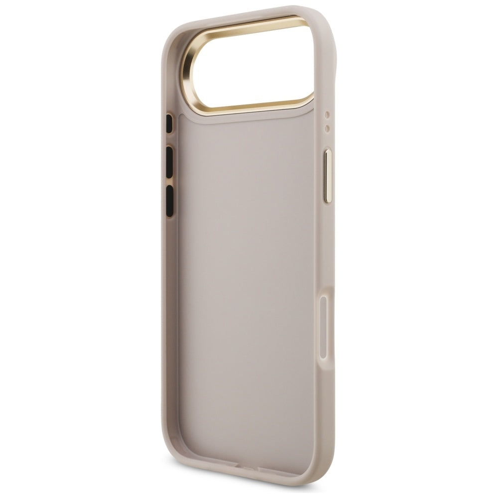 Kotelo Apple iPhone 17 Air:lle, Guess, Big 4G Logo Classic, Kultainen Vaaleanpunainen