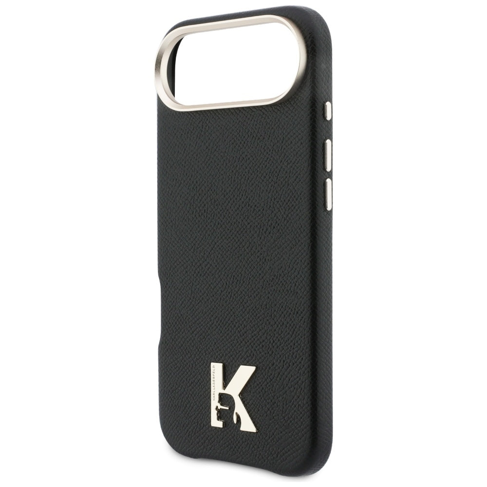 Kotelo Apple iPhone 17 Air:lle, Karl Lagerfeld, Karl Head Logo, Musta